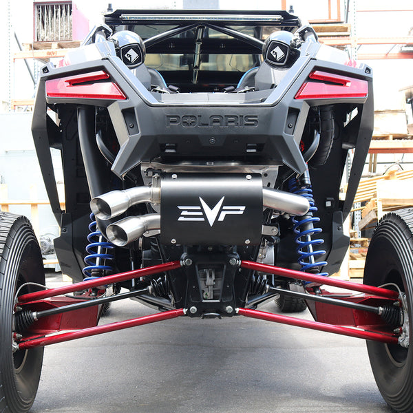 Evolution Powersports - Exhaust - Polaris Captain's Choice Exhaust for RZR Turbo R/Pro S & Pro XP