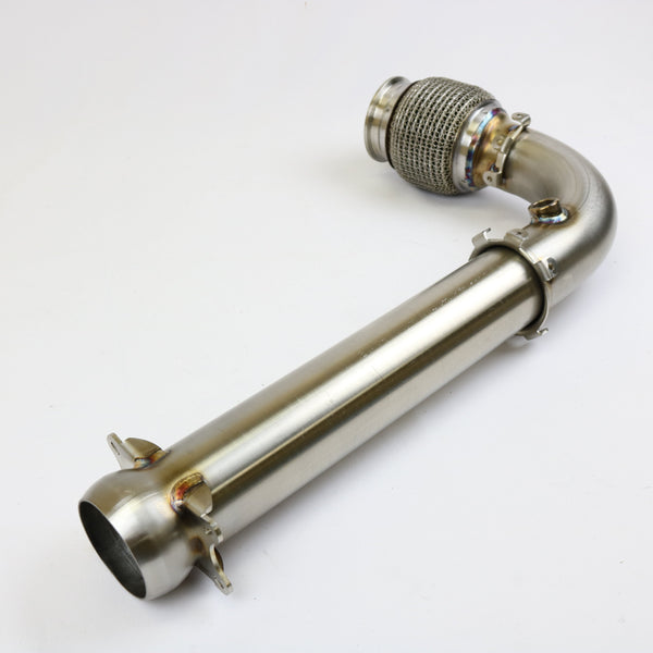 Evolution Powersports - Exhaust - 2017+ Can-Am Maverick X3 Turbo Race Bypass Pipe