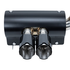 Evolution Powersports - Exhaust - Magnus 3 Inch Twin Rear Exit Full Exhaust System for Can-Am Maverick X3
