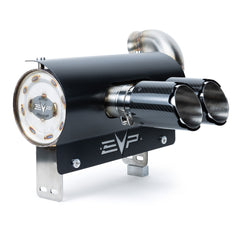 Evolution Powersports - Exhaust - Magnus 3 Inch Twin Rear Exit Full Exhaust System for Can-Am Maverick X3