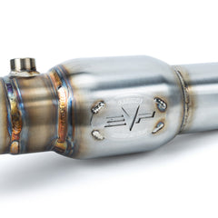 Evolution Powersports - Exhaust - EVP Racing 3 Inch Down Pipe with Bullet Muffler for Can-Am Maverick R