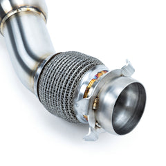 Evolution Powersports - Exhaust - EVP Racing 3 Inch Down Pipe with Bullet Muffler for Can-Am Maverick R