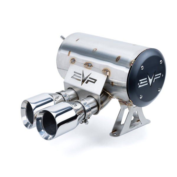 Evolution Powersports - Exhaust - EVP Racing Dynamic Twin Exit Muffler for Can-Am Maverick R