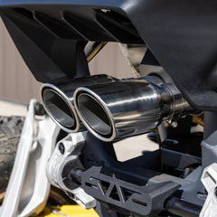 Evolution Powersports - Exhaust - EVP Racing Dynamic Twin Exit Muffler for Can-Am Maverick R