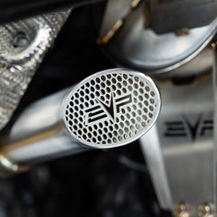 Evolution Powersports - Exhaust - EVP Racing Shocker Electric Side-Dump Down Pipe with Bullet Muffler for Can-Am Maverick R