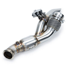 Evolution Powersports - Exhaust - EVP Racing Shocker Electric Side-Dump Down Pipe with Bullet Muffler for Can-Am Maverick R