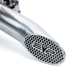 Evolution Powersports - Exhaust - EVP Racing Shocker Electric Side-Dump Down Pipe with Bullet Muffler for Can-Am Maverick R
