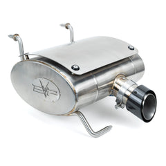Evolution Powersports - Exhaust - EVP Center Exit Muffler With Rear Fascia for Ranger 1500