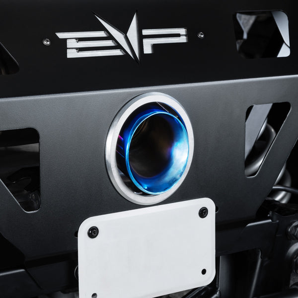 Evolution Powersports - Exhaust - EVP Center Exit Muffler With Rear Fascia for Ranger 1500