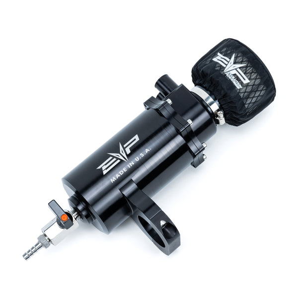 Evolution Powersports - Intake - EVP Air/Oil Separator Catch Can Kit for Polaris RZR Turbo R, Pro XP & XP Turbo/S
