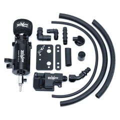 Evolution Powersports - Intake - EVP Air/Oil Separator Catch Can Kit for Polaris RZR Turbo R, Pro XP & XP Turbo/S