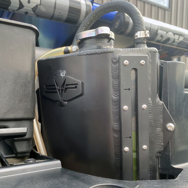 Evolution Powersports - Engine & Transmission - High-Volume Aluminum Coolant Reservoir Tank for Can-Am Maverick X3