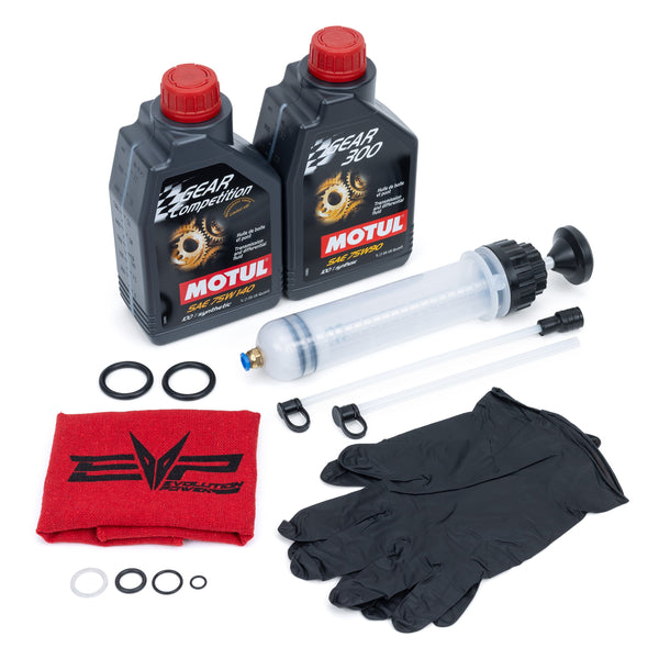 Evolution Powersports - Tools & Maintenance - EVP Motul® Driveline Oil Change Kit for Can-Am Maverick R
