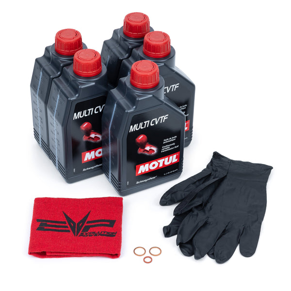 Evolution Powersports - Tools & Maintenance - EVP Motul® CVTF Oil Change Kits for Polaris Ranger 1500