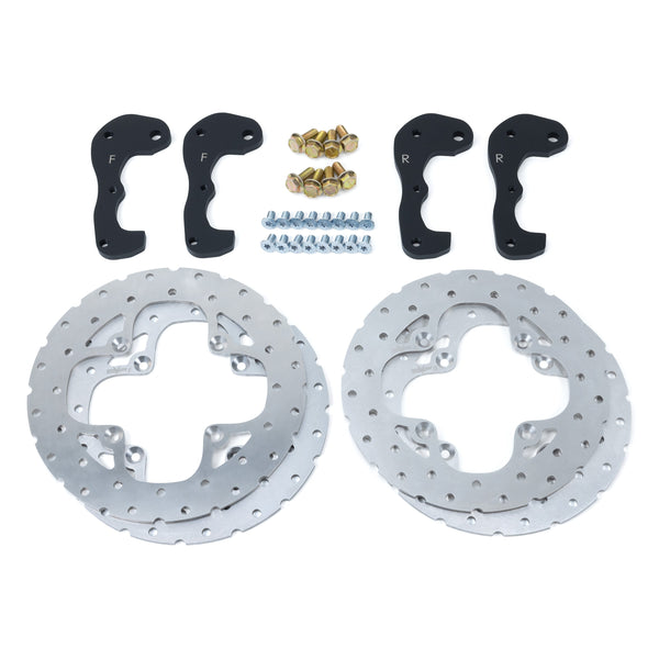 Evolution Powersports - Brakes - EVP Big Rotor Brake Kit for Can-Am Defender, Commander & Maverick Sport/Trail