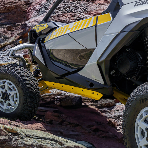 Evolution Powersports - Suspension - Can-Am Maverick R Rock Sliders by S3 Power Sports