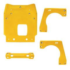 Evolution Powersports - Suspension - Can-Am Maverick R Front Gusset kit by S3 Power Sports