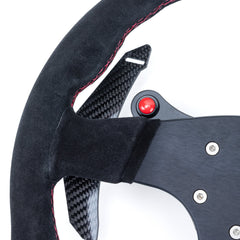 Evolution Powersports - Body Accessories - EVP.MOde Race Steering Wheel With PTT or Launch Control Buttons for Can-Am Maverick R