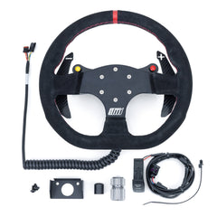 Evolution Powersports - Body Accessories - EVP.MOde Race Steering Wheel With PTT or Launch Control Buttons for Can-Am Maverick R