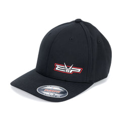 Evolution Powersports - Apparel & Gear - EVP Black Peek Fitted Baseball Hat