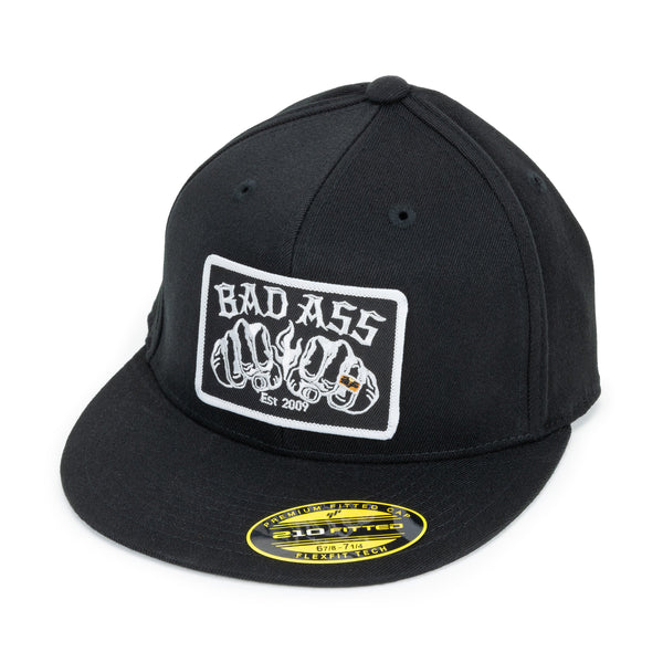 Evolution Powersports - Apparel & Gear - Badass Black Fitted Hat