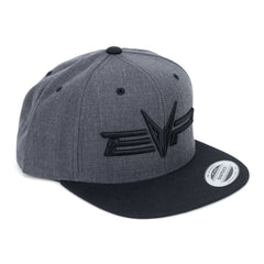 Evolution Powersports - Apparel & Gear - EVP Heather Gray Stealth Canvas Snapback Hat