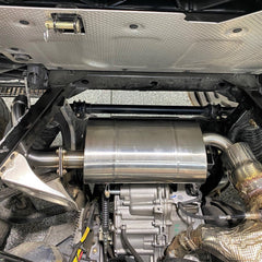 Evolution Powersports - Exhaust - 2020+ Can-Am Defender HD10 Magnum Slip-On Exhaust