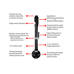 Evolution Powersports - Tools & Maintenance - AGM Electric Jack
