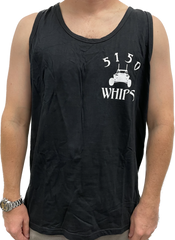 5150 Mens Tank Top - Black and White Logo