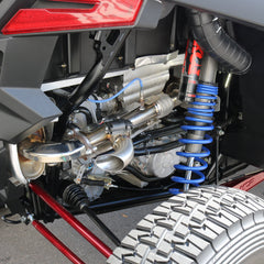 Evolution Powersports - Exhaust - Polaris RZR Turbo R/Pro S & Pro XP Shocker Electric Cutout Exhaust