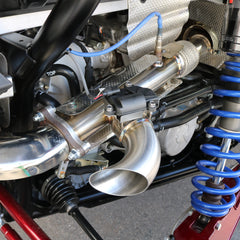 Evolution Powersports - Exhaust - Polaris RZR Turbo R/Pro S & Pro XP Shocker Electric Cutout Exhaust