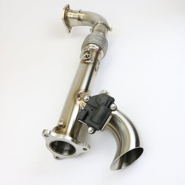 Evolution Powersports - Exhaust - Polaris RZR Turbo R/Pro S & Pro XP Shocker Electric Cutout Exhaust