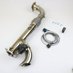 Evolution Powersports - Exhaust - Polaris RZR XP Turbo Shocker Electric Side Dump Exhaust
