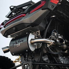Evolution Powersports - Exhaust - Polaris RZR Turbo R/Pro S & Pro XP Shocker Electric Cutout Exhaust