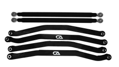 Evolution Powersports - Suspension - Billet High-Clearance Radius Rods for Maverick X3 by CA Tech, Non-Pocketed, Black