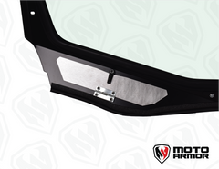 Maverick "R" Vented Glass Windshield with Wipers