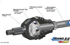 Can-Am Maverick X3 Heavy-Duty Axle—Rhino 2.0 (72 in.) REAR
