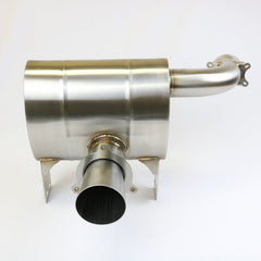 Evolution Powersports - Exhaust - Can Am X3 Turbo Magnum Slip-On Rear Exit Exhaust with Race Bypass Option
