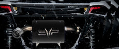Evolution Powersports - Exhaust - Can-Am Maverick X3 Magnum Side Exit Exhaust With Heat Shield (Delete Rear Valence)