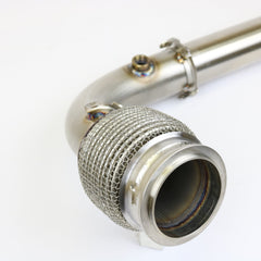 Evolution Powersports - Exhaust - 2017+ Can-Am Maverick X3 Turbo Race Bypass Pipe