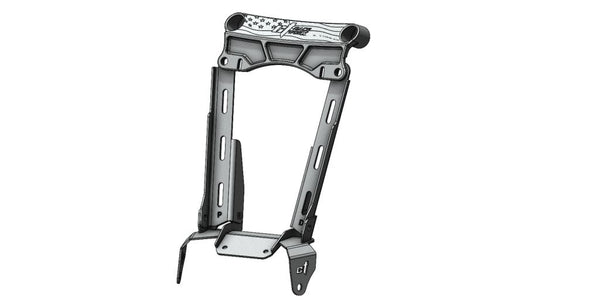 Evolution Powersports - Suspension - Can-Am Maverick X3 Black Bombproof Front Upper Shock Mount by CT Race Worx
