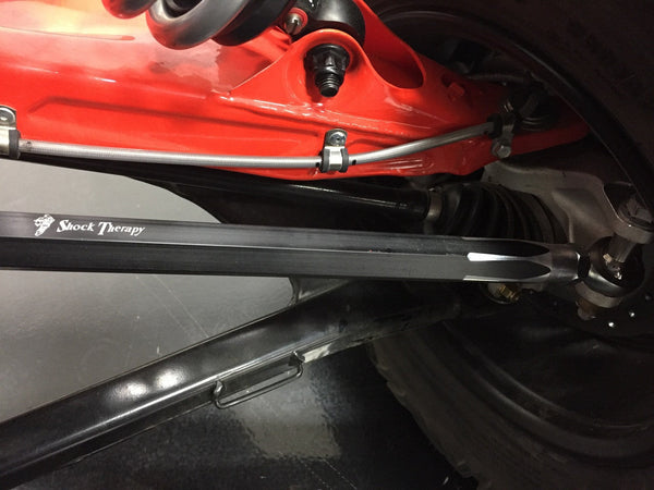 Evolution Powersports - Suspension - Bump Steer Delete Tie Rod Kit for Can-Am Maverick X3 Factory & Shock Therapy Steering Rack
