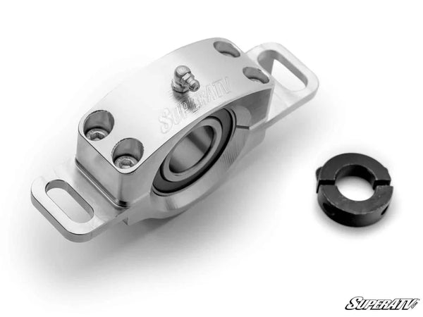 Heavy Duty Polaris RZR XP Turbo Carrier Bearing - Billet - With Remote Grease Line