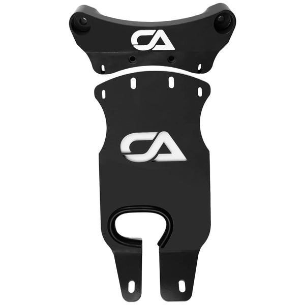Evolution Powersports - Suspension - Billet Aluminum Shock Tower Kit for Can-Am Maverick X3 by CA Tech, Black