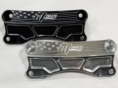 Evolution Powersports - Suspension - Can-Am Maverick X3 Black Bombproof Front Upper Shock Mount by CT Race Worx