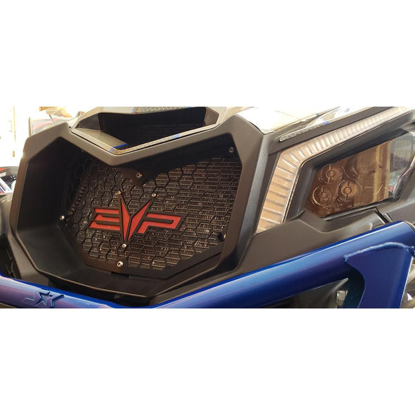 Evolution Powersports - Body Accessories - EVP Logo/Emblem for EVP Can-Am Maverick X3 & Polaris RZR Grilles (EMBLEM ONLY)