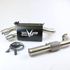 Evolution Powersports - Exhaust - Polaris RZR XP Turbo Electric Captain's Choice Exhaust